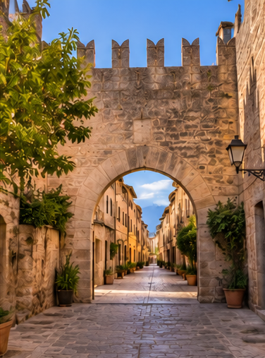 Casco antiguo amurallado de Alcúdia